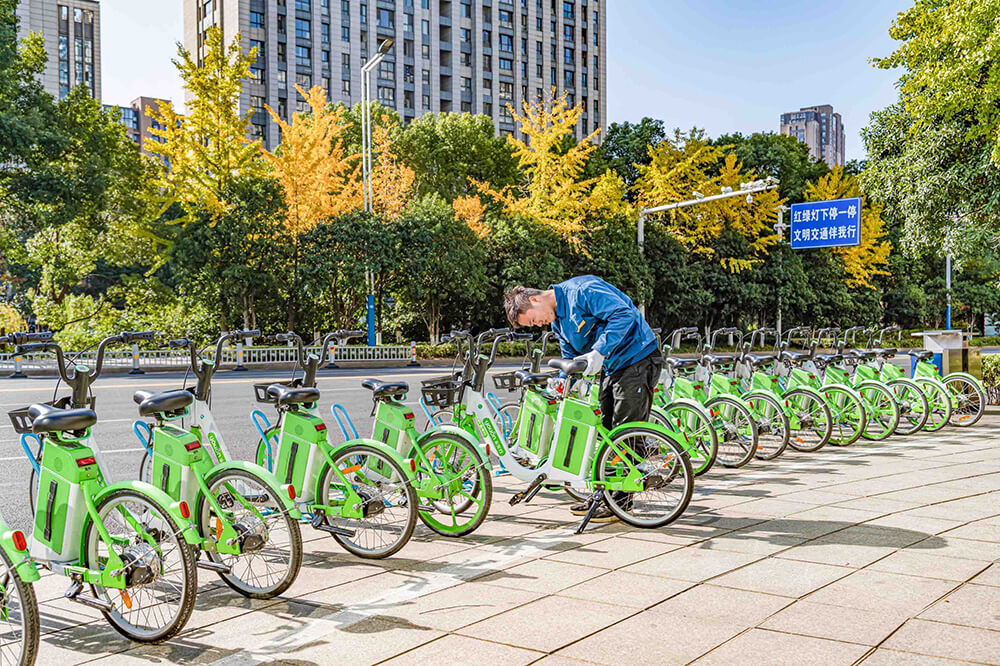“有樁有序”助力綠色出行 “有樁有序”助力綠色出行